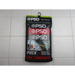 PSD Standard Core Skull Distorted Men's Large (36-38) Premium Boxer Briefs